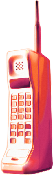 Shiny Glossy 80s Phone